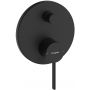 Hansgrohe Zesis S bateria wannowo-prysznicowa podtynkowa czarna 74416670 zdj.1