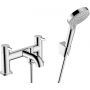 Hansgrohe Zesis S bateria wannowo-prysznicowa nawannowa chrom 74424000 zdj.1