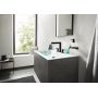 Hansgrohe Finoris bateria umywalkowa 3-otworowa EcoSmart czarny mat 76034670 zdj.3