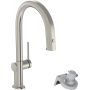 Hansgrohe Aqittura M91 bateria kuchenna z filtrem stojąca stal szlachetna 76803800 zdj.1