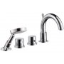 Element zewnętrzny do baterii 4-otworowej Hansgrohe Axor Uno² 38466000 zdj.2
