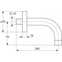 Ideal Standard Celia wylewka do wanny F1090AA zdj.2