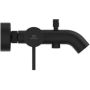 Ideal Standard Ceraline bateria wannowo-prysznicowa ścienna satynowa czerń A8559XG zdj.3