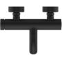 Ideal Standard Ceraline bateria wannowo-prysznicowa ścienna satynowa czerń A8559XG zdj.4