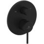 Ideal Standard Ceraline bateria wannowo-prysznicowa podtynkowa satynowa czerń A8568XG zdj.1