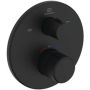 Ideal Standard Ceratherm T25 bateria wannowo-prysznicowa termostatyczna podtynkowa satynowa czerń A8583XG zdj.1