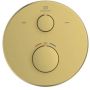 Ideal Standard Ceratherm T100 bateria wannowo-prysznicowa podtynkowa z termostatem złota A8584A2 zdj.3