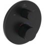 Ideal Standard Ceratherm T100 bateria wannowo-prysznicowa podtynkowa z termostatem czarna A8584XG zdj.3