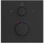 Ideal Standard Ceratherm C100 bateria wannowo-prysznicowa podtynkowa satynowa czerń A8588XG zdj.3