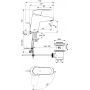 Ideal Standard Ceraflex bateria umywalkowa stojąca chrom B1711AA zdj.2