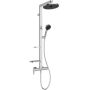 Ideal Ceraflow Alu+ zestaw prysznicowy ścienny z deszczownicą chrom BD584AA zdj.1
