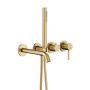 KFA Armatura Brushed Light Gold bateria wannowo-prysznicowa podtynkowa złota jasna 5039-411-39 zdj.1