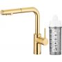 KFA Armatura Duero Pure Basic Brushed Light Gold bateria kuchenna z filtrem Profine Silver S złoto szczotkowane 6623-114-39 zdj.1