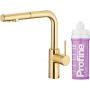 KFA Armatura Duero Pure Basic Brushed Light Gold bateria kuchenna z filtrem Profine Lilac S złoto szczotkowane 6623-115-39 zdj.1