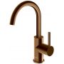 Kohlman Axel Brushed Copper bateria umywalkowa stojąca miedź szczotkowana QB150ABC zdj.1