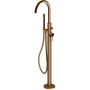 Kohlman Axel Brushed Copper bateria wannowo-prysznicowa wolnostojąca miedź szczotkowana QF1165ABC zdj.1