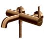 Kohlman Axel Brushed Copper bateria wannowo-prysznicowa ścienna miedź szczotkowana QW110ABC zdj.1