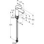 Kludi X0 bateria umywalkowa stojąca chrom 312820575 zdj.2