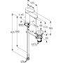 Kludi X0 bateria umywalkowa stojąca chrom 312880575 zdj.2