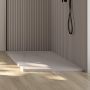 Oltens Bergytan brodzik prostokątny 100x80 cm RockSurface kaszmir 15100900 zdj.6