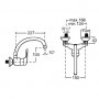 Bateria umywalkowo-zlewozmywakowa Roca Monojet-N A5A7739C00 zdj.2