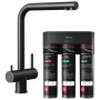 Zestaw Teka Uni bateria kuchenna do filtra wody stojąca czarna z filtrem podzlewozmywakowym (116030085, 118510002) zdj.1