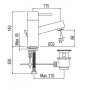 Bateria umywalkowa chrom Tres Max-Tres 1.62.103 zdj.2