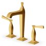 Zucchetti Bellagio bateria umywalkowa stojąca złota ZB2426.C41 zdj.1