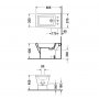 Duravit 2nd floor bidet stojący 0137100030 zdj.2