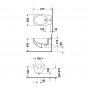 Duravit Duraplus Colomba bidet wiszący 253210000 zdj.2