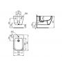 Ideal Standard I Life B bidet wiszący szary mat T461558 zdj.2