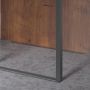 Besco Virgo Next Black odpływ prysznicowy liniowy 70 cm czarne szkło hartowane OL-70-VNB zdj.4