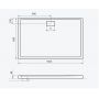 Excellent Zero brodzik prostokątny 160x90 cm biały BREX.1203.160.090.WHN zdj.2