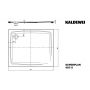 Kaldewei Superplan brodzik 120x100 cm prostokątny model 407-5 biały 430747980001 zdj.2