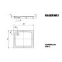 Kaldewei Superplan brodzik 90x100 cm prostokątny z nośnikiem ze styropianu model 404-2 biały 430448040001 zdj.2
