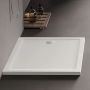 New Trendy Mild brodzik 120x80 cm prostokątny biały B-0635 zdj.4