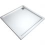 Oltens Superior brodzik 90x90 cm kwadratowy akrylowy biały 17001000 zdj.3