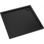 Oltens Superior brodzik 90x90 cm kwadratowy akrylowy czarny mat 17001300 zdj.4