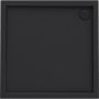 Oltens Superior brodzik 90x90 cm kwadratowy akrylowy czarny mat 17001300 zdj.1