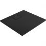 Oltens Bergytan brodzik 80x80 cm kwadratowy RockSurface czarny mat 17100300 zdj.1