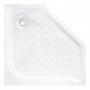 Brodzik pięciokątny 90 x 90 cm Poolspa Penta PBPQ311B0000000 zdj.3
