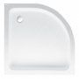 Poolspa Germina brodzik półokrągły 80x80 cm PBP0511B0000000 zdj.1
