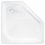 Brodzik pięciokątny 90 x 90 cm Poolspa Penta PBPQ311B0000000 zdj.1