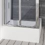 Polysan Deep brodzik 100x75 cm prostokątny biały 72879 zdj.5