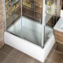 Polysan Deep brodzik 140x75 cm prostokątny biały 72947 zdj.5