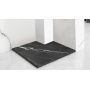 Rea Bazalt Carrara Black brodzik kwadratowy 90x90 cm czarny REA-K7003 zdj.3