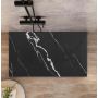 Rea Bazalt Carrara Black brodzik prostokątny 90x120 cm czarny REA-K7009 zdj.6