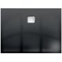 Riho Basel 404 brodzik 100x80 cm prostokątny czarny połysk D005004065 zdj.1