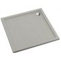 Schedline Sharper brodzik kwadratowy 90x90 cm cement 3S.S1K-9090/CT/ST zdj.1