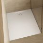 Schedpol Majestic White Stone brodzik prostokątny z syfonem 100x80 cm biały 3.3506/B/ST-M6/B zdj.7